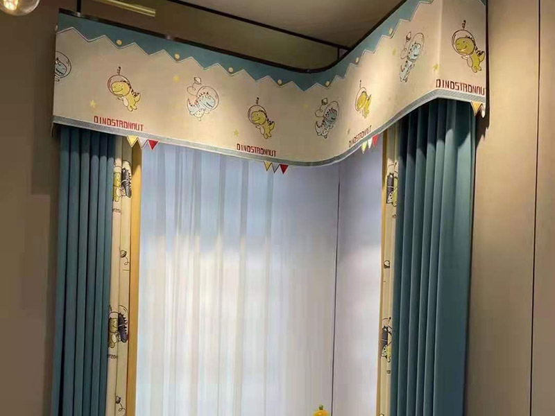 布艺窗帘图片